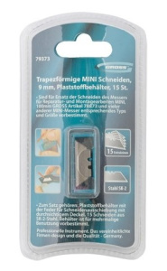 Лезвия "Gross" мини трапец.  9мм 15шт 79373