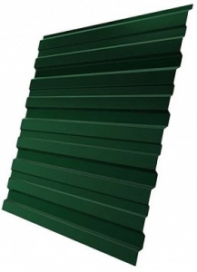 Профнастил С10-1180/2000 (ПЭ-0,45) RAL6005 зеленый мох