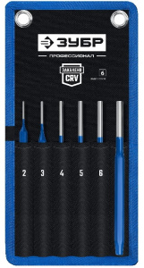 Набор выколоток "Зубр" 6 пр. 21070-Н6