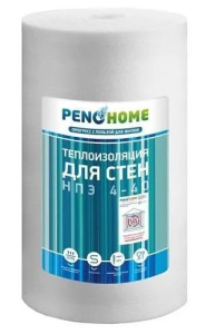 Порилекс (подложка) 5мм (1,25х50м) белый