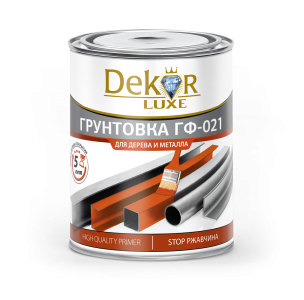 Краска Грунт ГФ-021 серый 1,8кг Dekor
