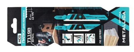 Пилка "Metallica" для лобзика T119B дер. 907641 Пилка "Metallica" для лобзика T119B дер. 907641