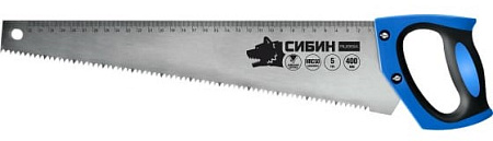 Ножовка 400мм "СИБИН" 5TPI(4,5мм) 15055-40