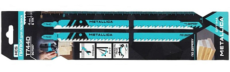 Пилка "Metallica" для лобзика T744D дер. 907597 Пилка "Metallica" для лобзика T744D дер. 907597